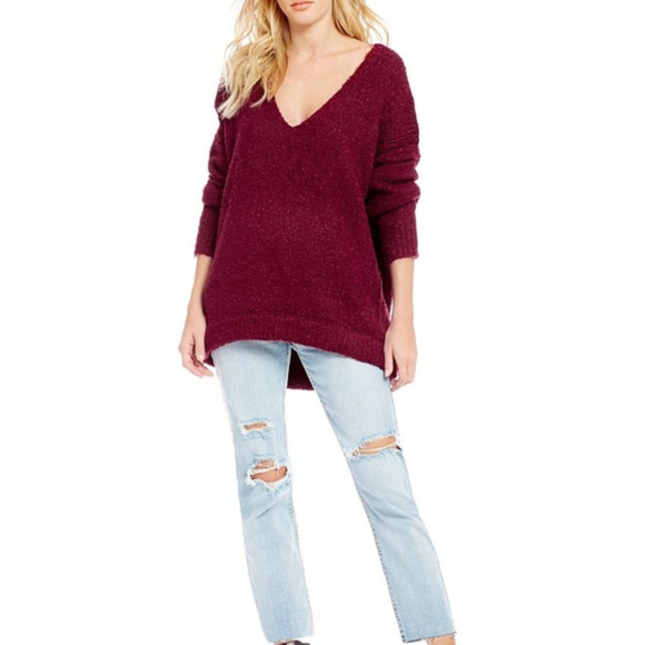 ποΈ Free People Lofty-V Neck Sweater - Picture 4 of 5